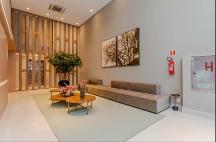 Lobby e recepção — Allure Moema